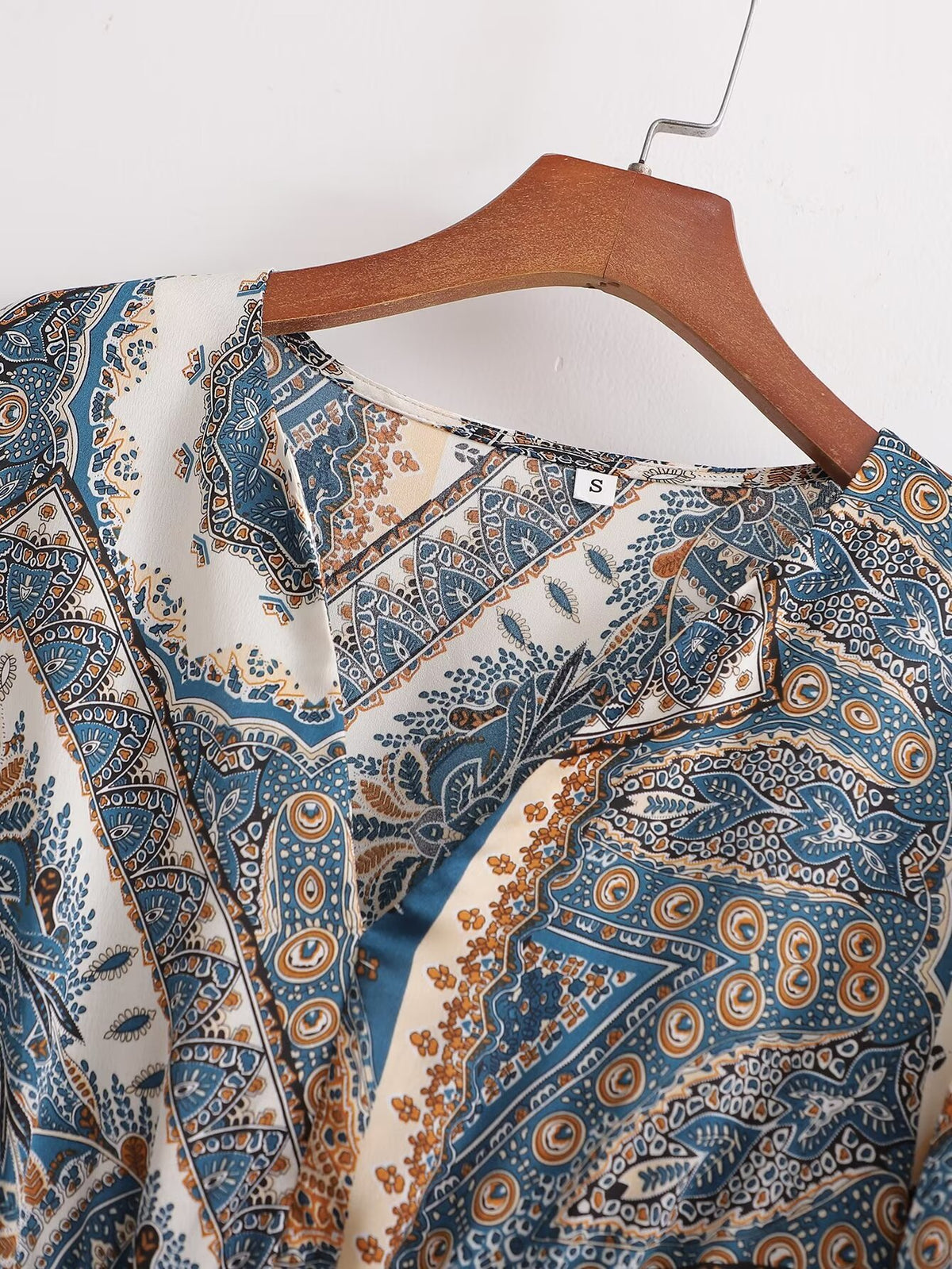 Long Printed Casual Loose Dress