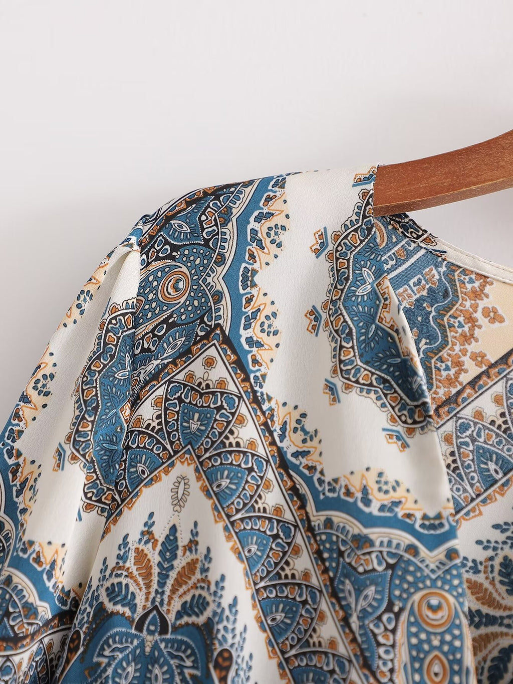 Long Printed Casual Loose Dress