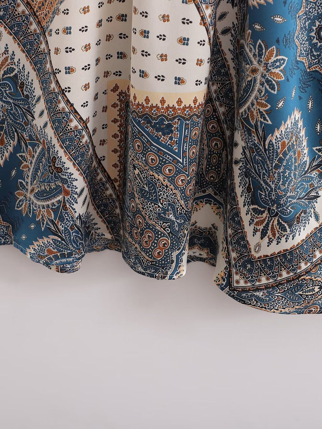 Long Printed Casual Loose Dress