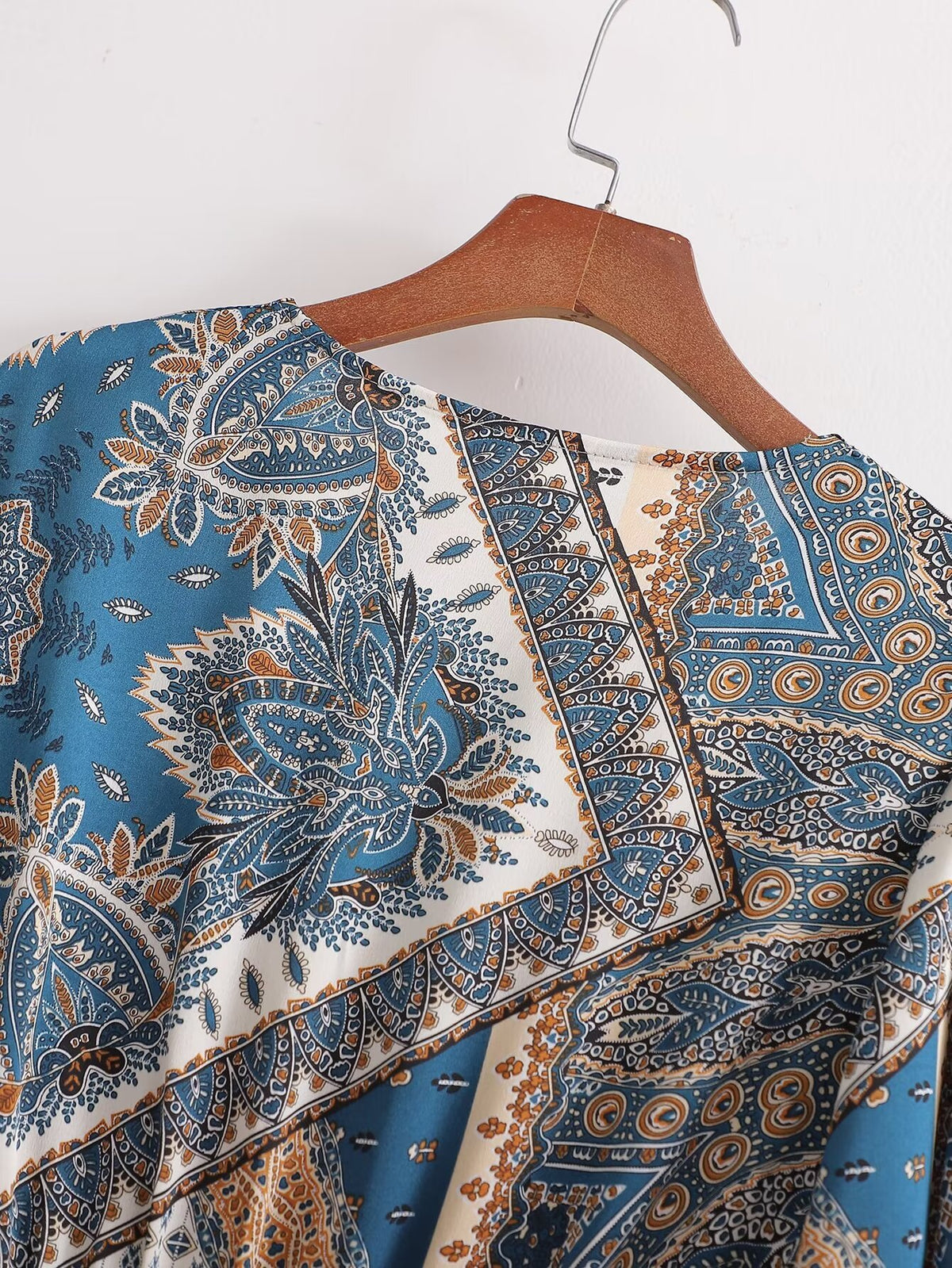Long Printed Casual Loose Dress