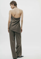 Women's Minimalist Backless Halter Vest Top