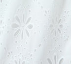 Women's Off-Shoulder Embroidered Cutout Mini Dress