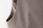 Women's French Ptripe Suit Vest Trousers Suit