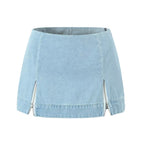 Denim Blue Skirt