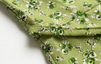 Women's Floral V-Neck Wrap Midi Dress