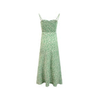 Women's Floral Lace Up Slip Dress