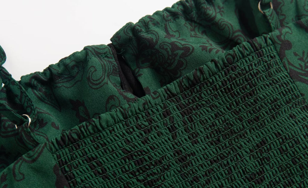 Women's Smocked Midi Dress