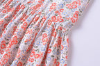 Women's Women Clothing French Small Floral Print Slim Slimming Large Cami Dress