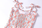 Women's Women Clothing French Small Floral Print Slim Slimming Large Cami Dress