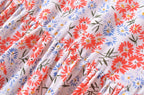 Women's Women Clothing French Small Floral Print Slim Slimming Large Cami Dress