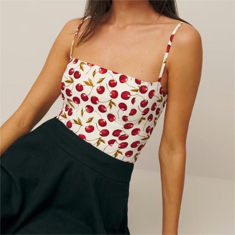 Women's Cherry-Print Camisole