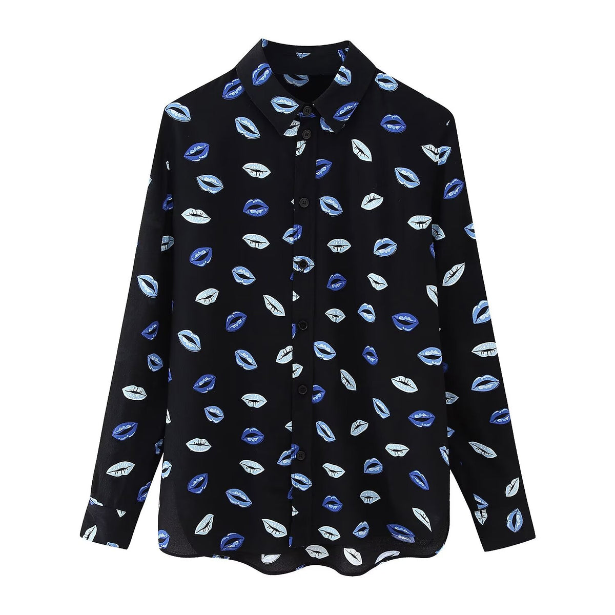 Women's Winter Women Clothing Printing Shirt Skirt
