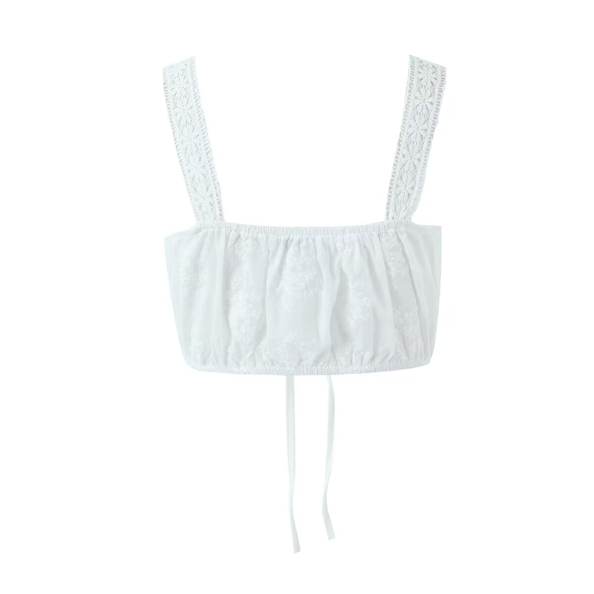 Women's Lace Camisole and A-Line Skirt Set