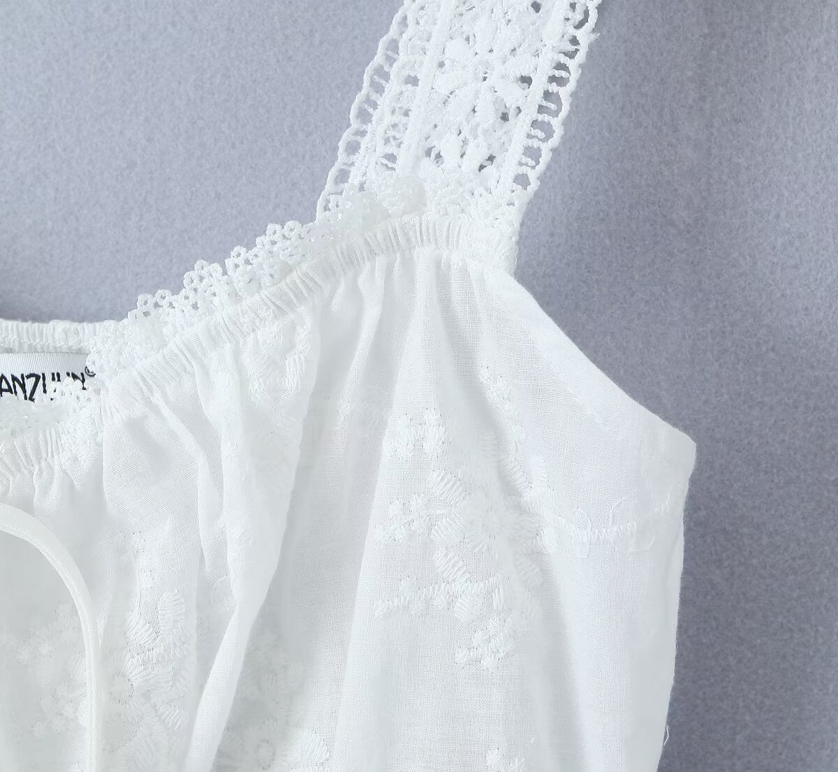 Women's Lace Camisole and A-Line Skirt Set