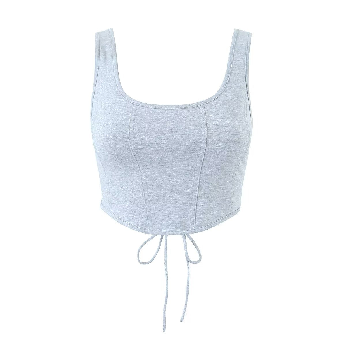 Women's Spring Back Strap Elastic Dress Two-Piece Set