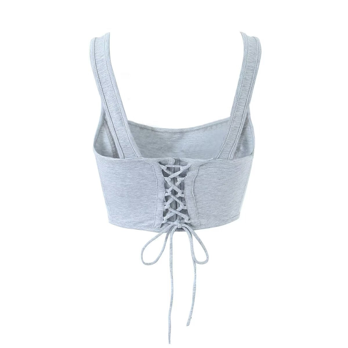 Women's Spring Back Strap Elastic Dress Two-Piece Set