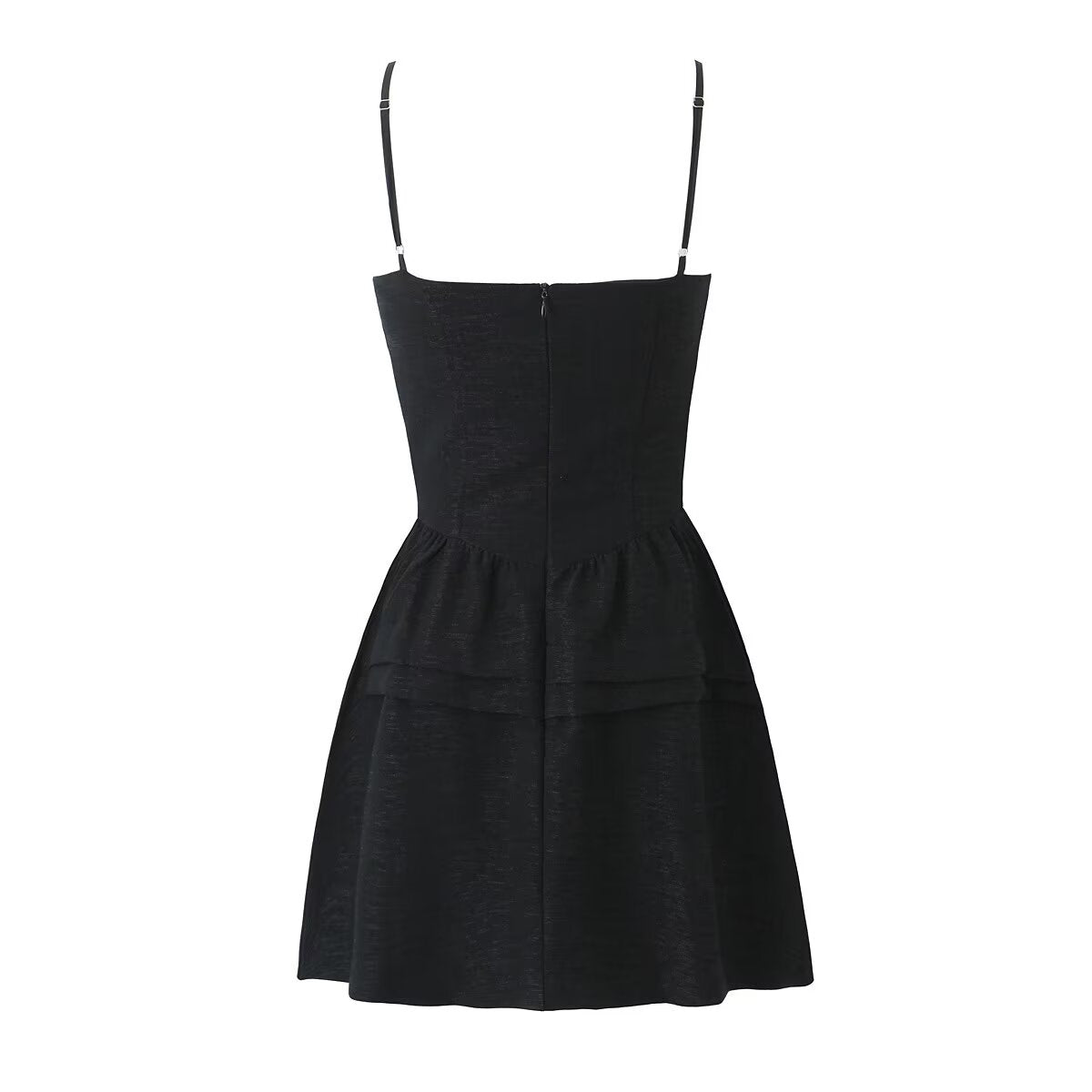 Women's Bow-Detail Lace-Trim Dress