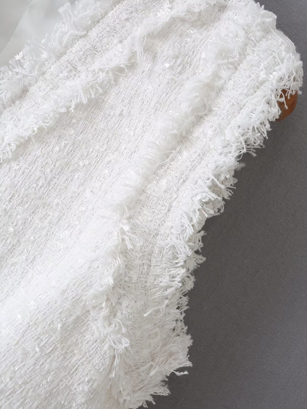 Women's Summer Women Clothes Woolen Short Top Skirt Set