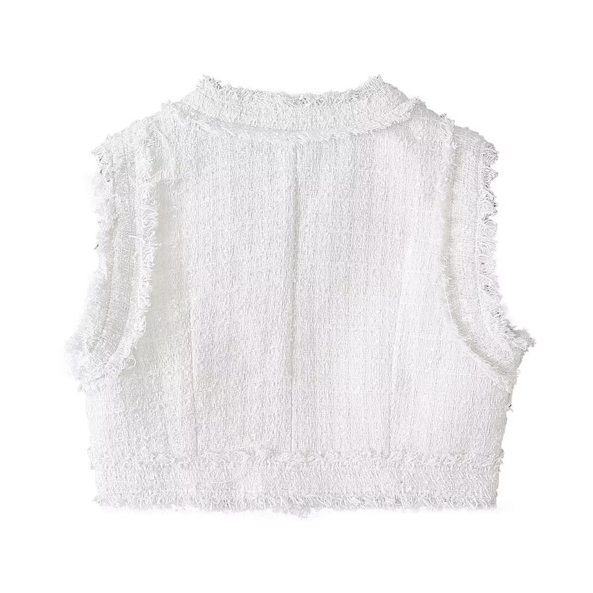 Women's Summer Women Clothes Woolen Short Top Skirt Set
