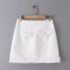 White skirt