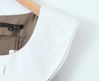 Color-Block Bow-Detail Dress