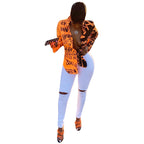 Graffiti Print Long Sleeve Shirt