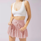 Safety Pants Anti Exposure Spring Summer High Waist Skirt