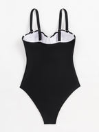 Siamese Sling One-piece Swimwear