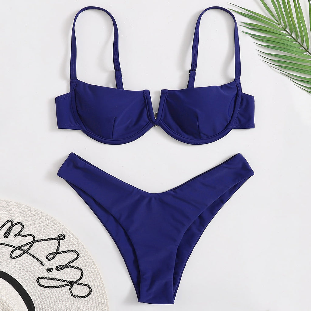 Steel Bracket Bikini Swimwear
