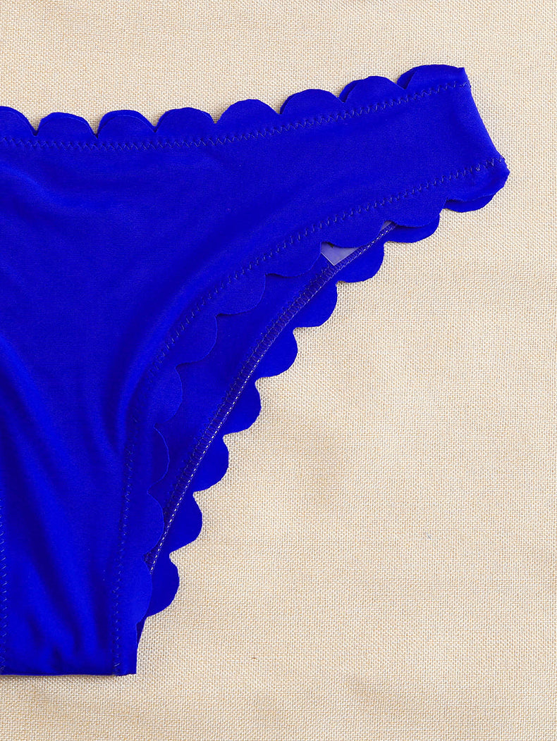 Split Lace Bikini Swimwear
