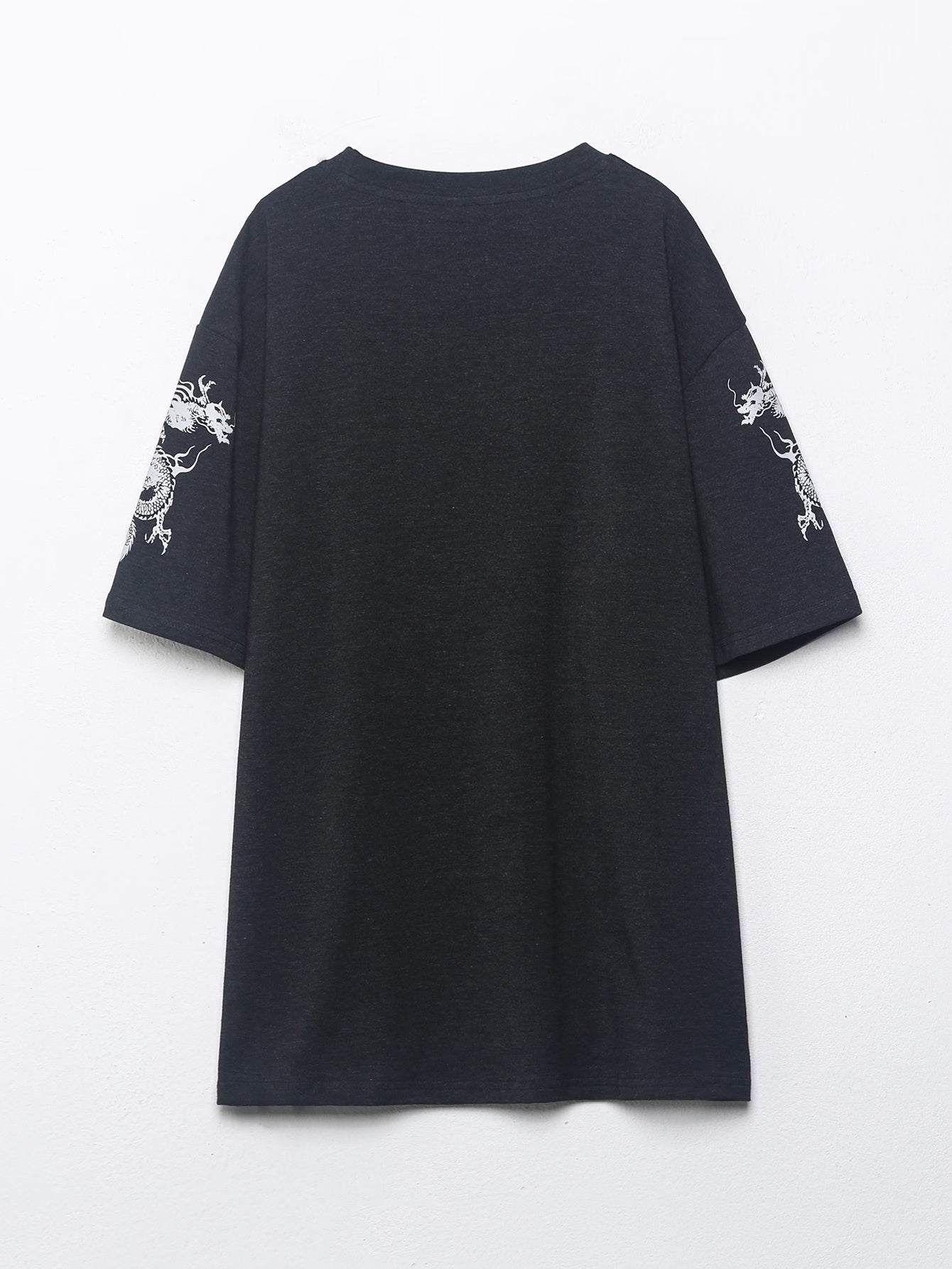 Women’s Washed Animal Print Long Sleeve Top