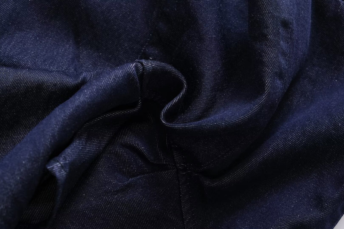 Women's Summer Women Clothes Sexy Ruffled Spaghetti Straps Denim Jacket