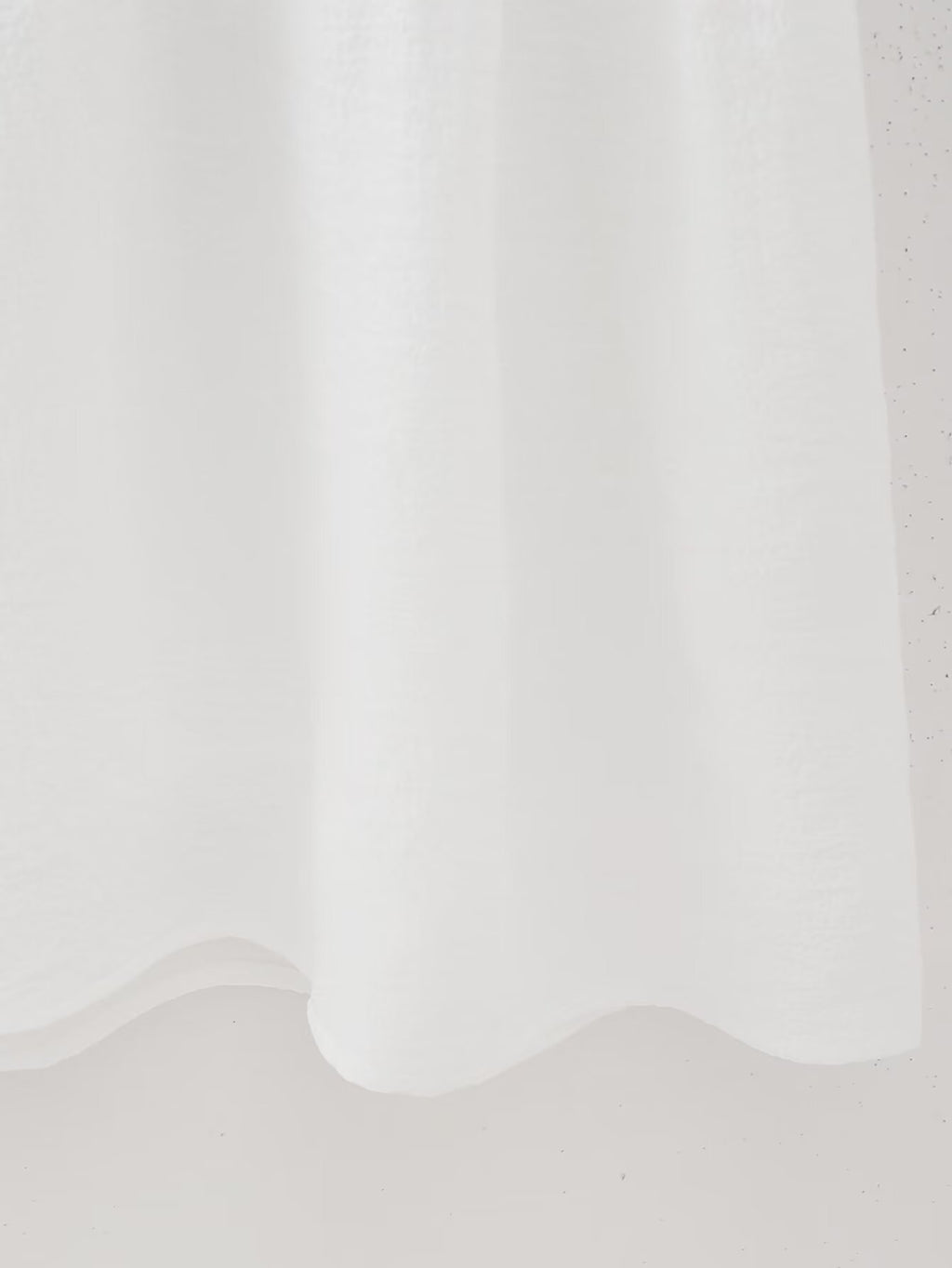 White Embroidered Ruffle Mini Dress