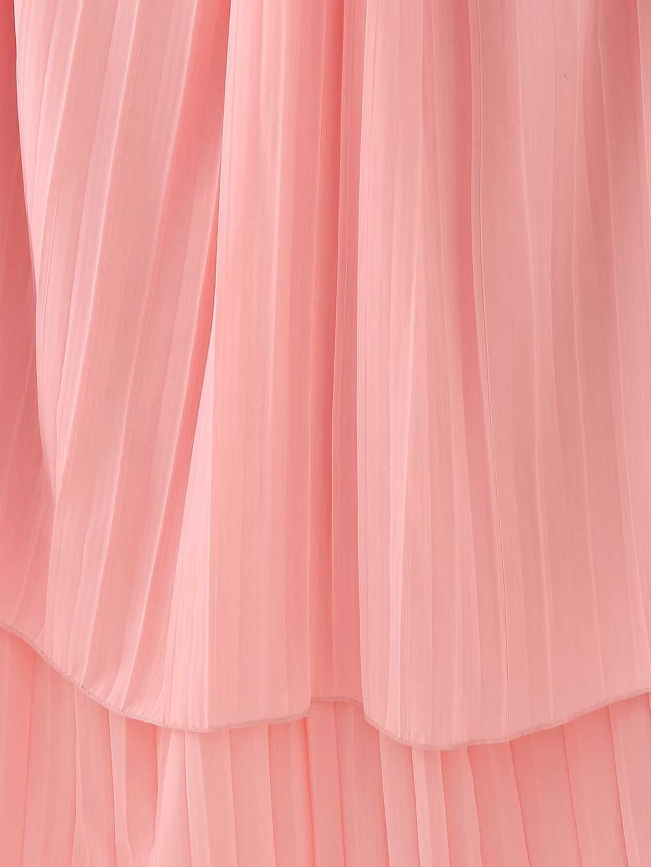 Women's Backless Pleated Chiffon Strap Dress