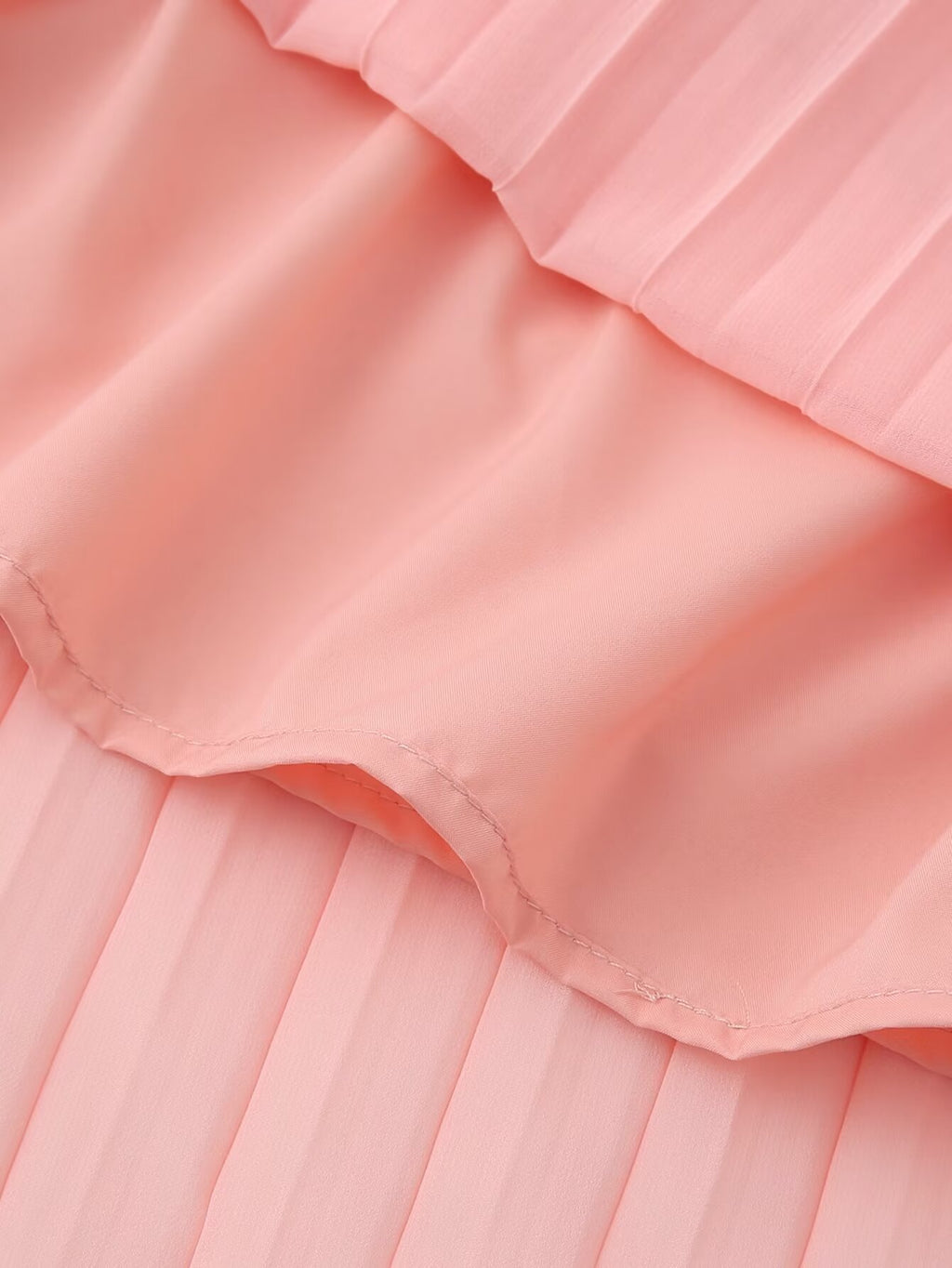 Women's Backless Pleated Chiffon Strap Dress