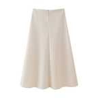 Women's Midi Top And Skirt Two-Piece Set