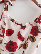Women's French Floral Cami Summer Dress