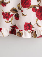 Women's French Floral Cami Summer Dress