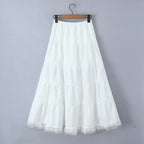 White skirt
