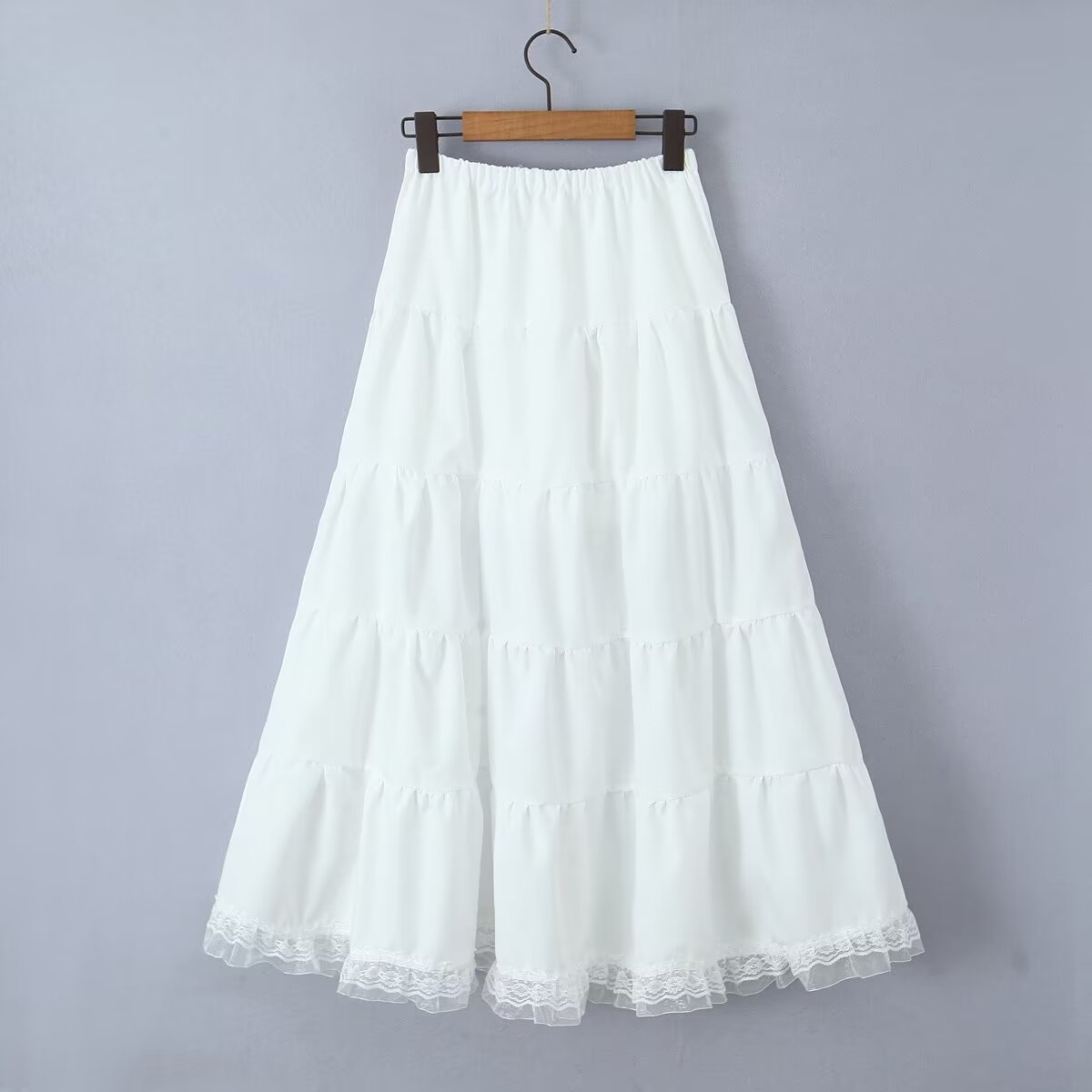White skirt