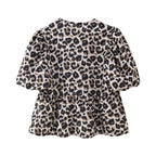 Women's Street Shirt Animal Pattern Short Sleeve Small