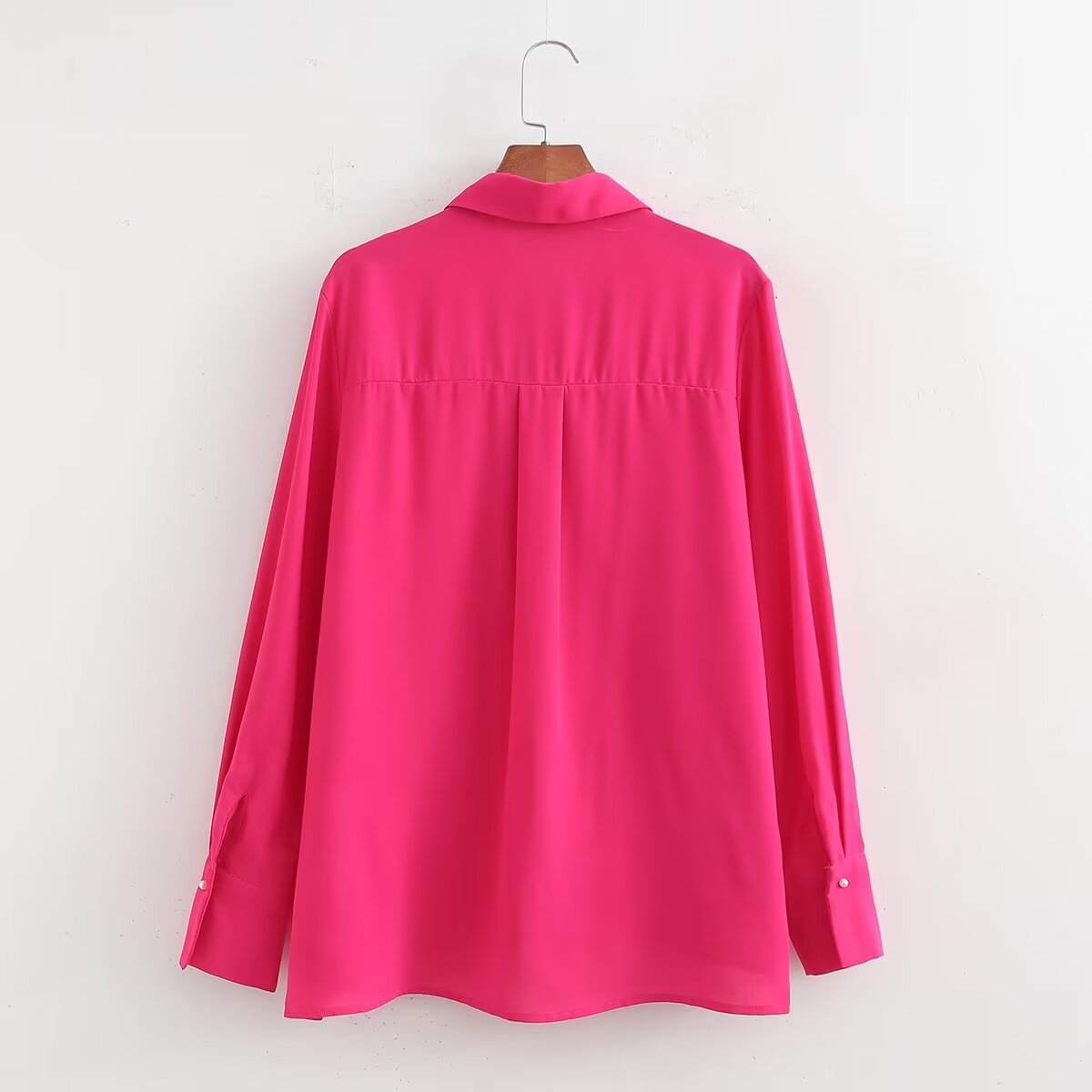 Women's Classic Collared Long Sleeve Shirt