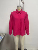 Women's Classic Collared Long Sleeve Shirt