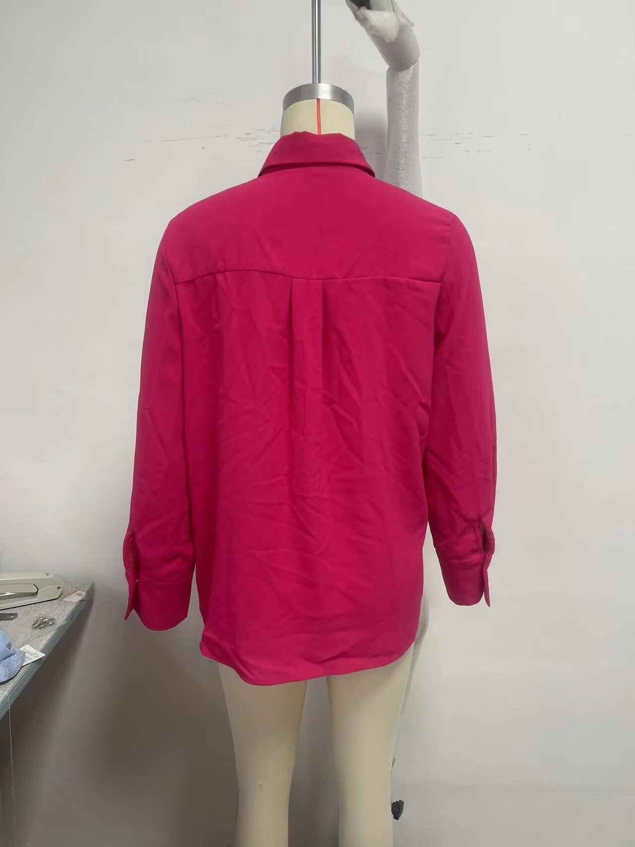 Women's Classic Collared Long Sleeve Shirt