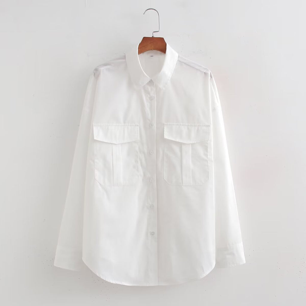 Women's Urban Poplin Pocket Shirt