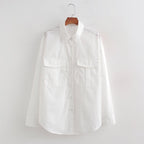 Women's Urban Poplin Pocket Shirt