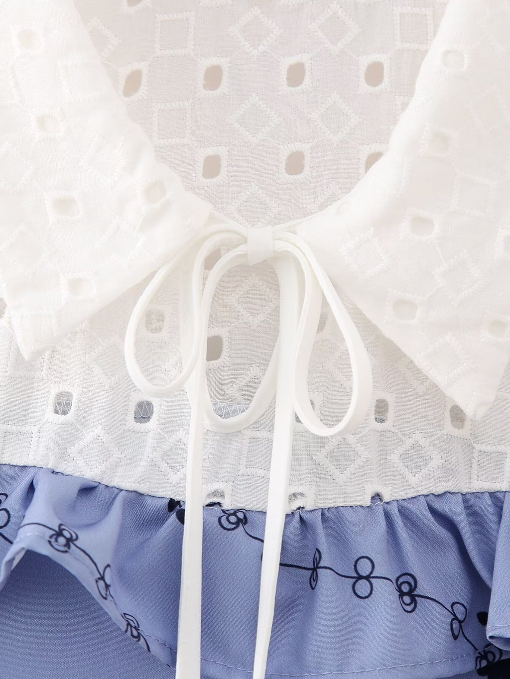 Women's Lace Decorative Stitching Shirts