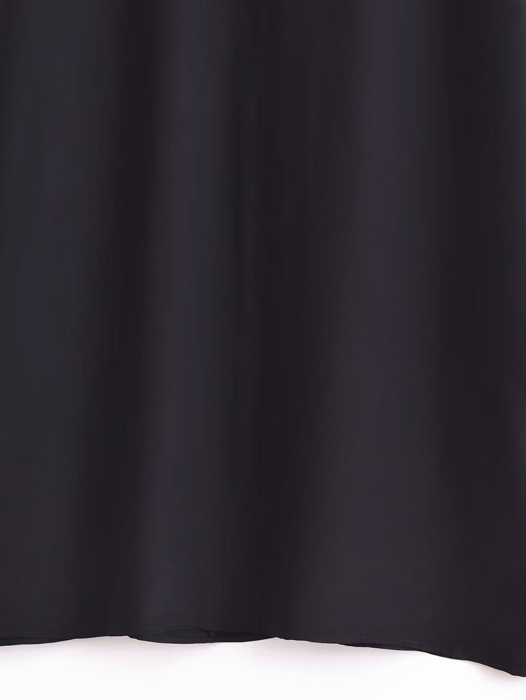 Black Embroidery Plus Size Dress Popular Long-Sleeve Batwing Shirt