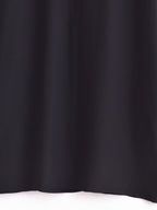 Black Embroidery Plus Size Dress Popular Long-Sleeve Batwing Shirt