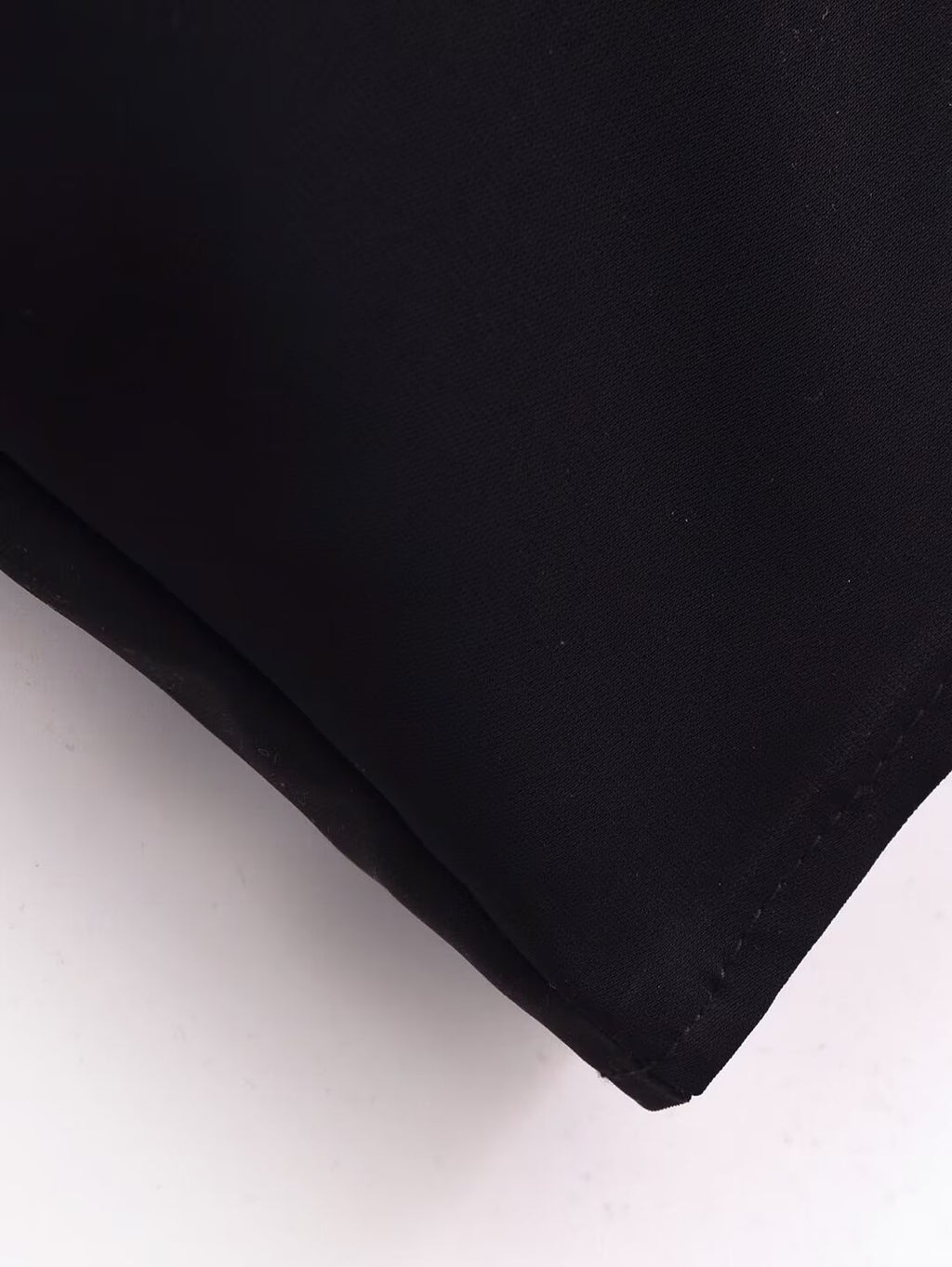 Black Embroidery Plus Size Dress Popular Long-Sleeve Batwing Shirt